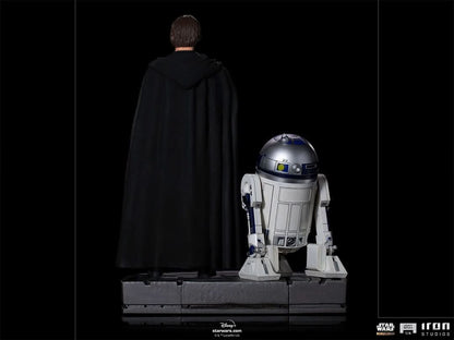 Luke Skywalker, R2-D2 and Grogu Statue - Star Wars: The Mandalorian - Legacy Replica 1/4