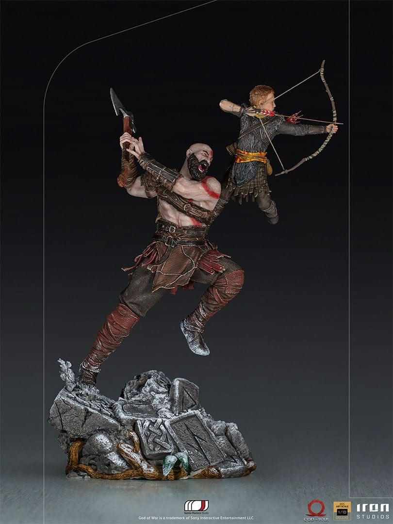Statue Kratos und Atreus – God of War – BDS Art Scale 1/10