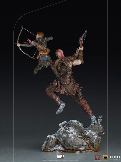 Statue Kratos und Atreus – God of War – BDS Art Scale 1/10