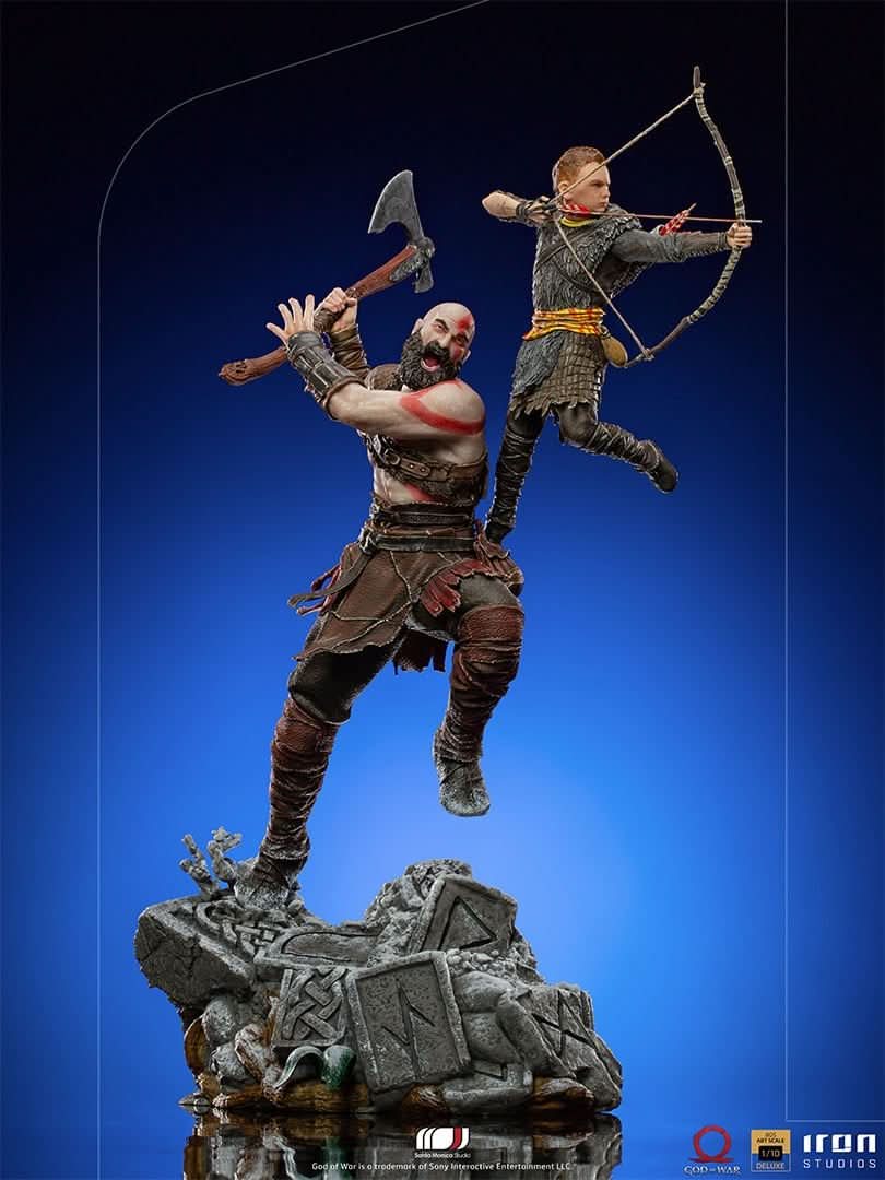 Statue Kratos und Atreus – God of War – BDS Art Scale 1/10