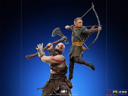 Statue Kratos und Atreus – God of War – BDS Art Scale 1/10
