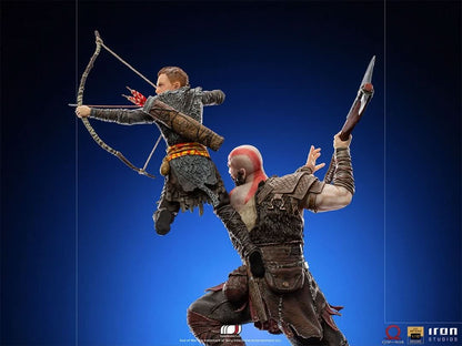 Statue Kratos und Atreus – God of War – BDS Art Scale 1/10