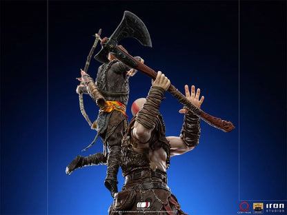 Statue Kratos und Atreus – God of War – BDS Art Scale 1/10