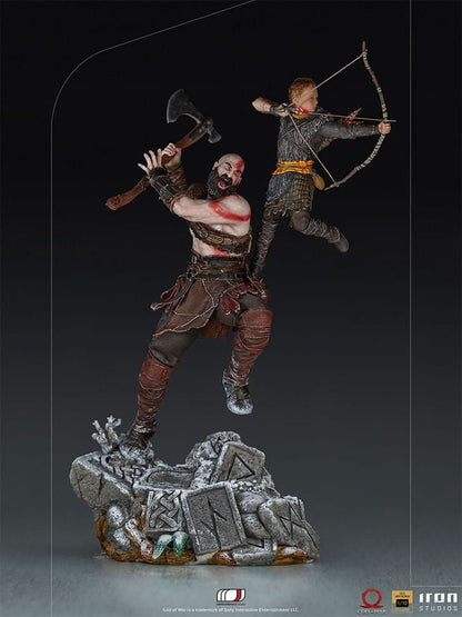 Statue Kratos und Atreus – God of War – BDS Art Scale 1/10