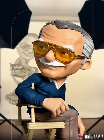 Figurine Stan Lee (Blue Version) - Pow - Mini Co. - Marvel