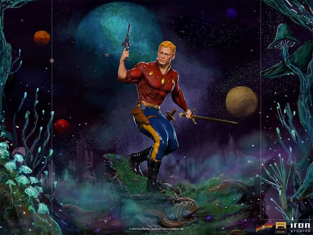 Flash Gordon Statue - Defenders of The Earth - Art Scale 1/10