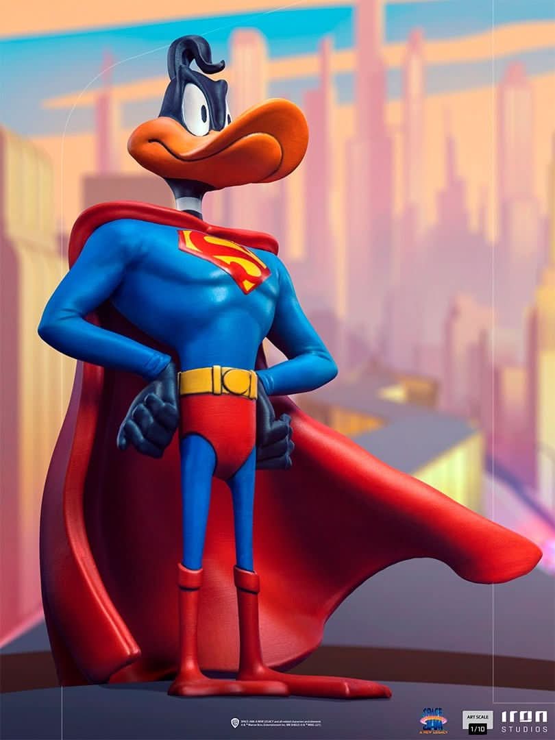 Statue - Daffy Duck Superman - Space Jam - Art Scale 1/10 - Iron Studios