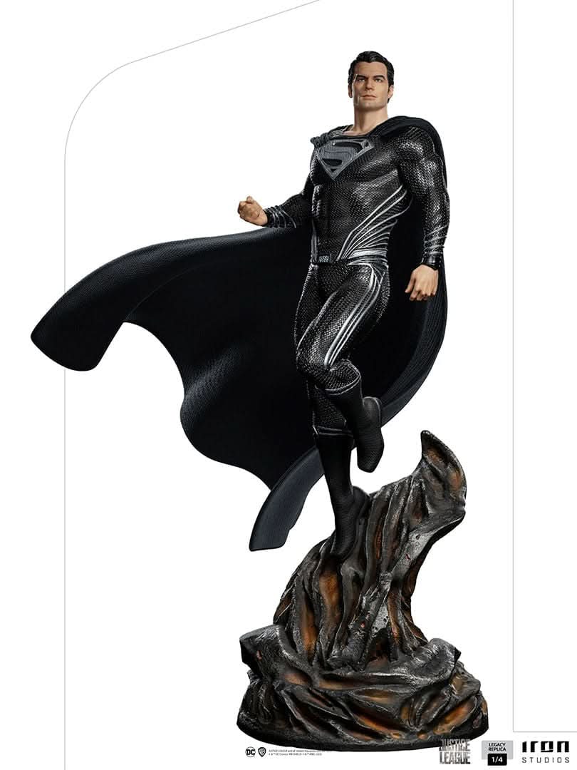 Superman Black Suit Statue - Zack Snyder's Justice League - Legacy Replica 1/4