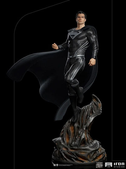 Superman Black Suit Statue - Zack Snyder's Justice League - Legacy Replica 1/4