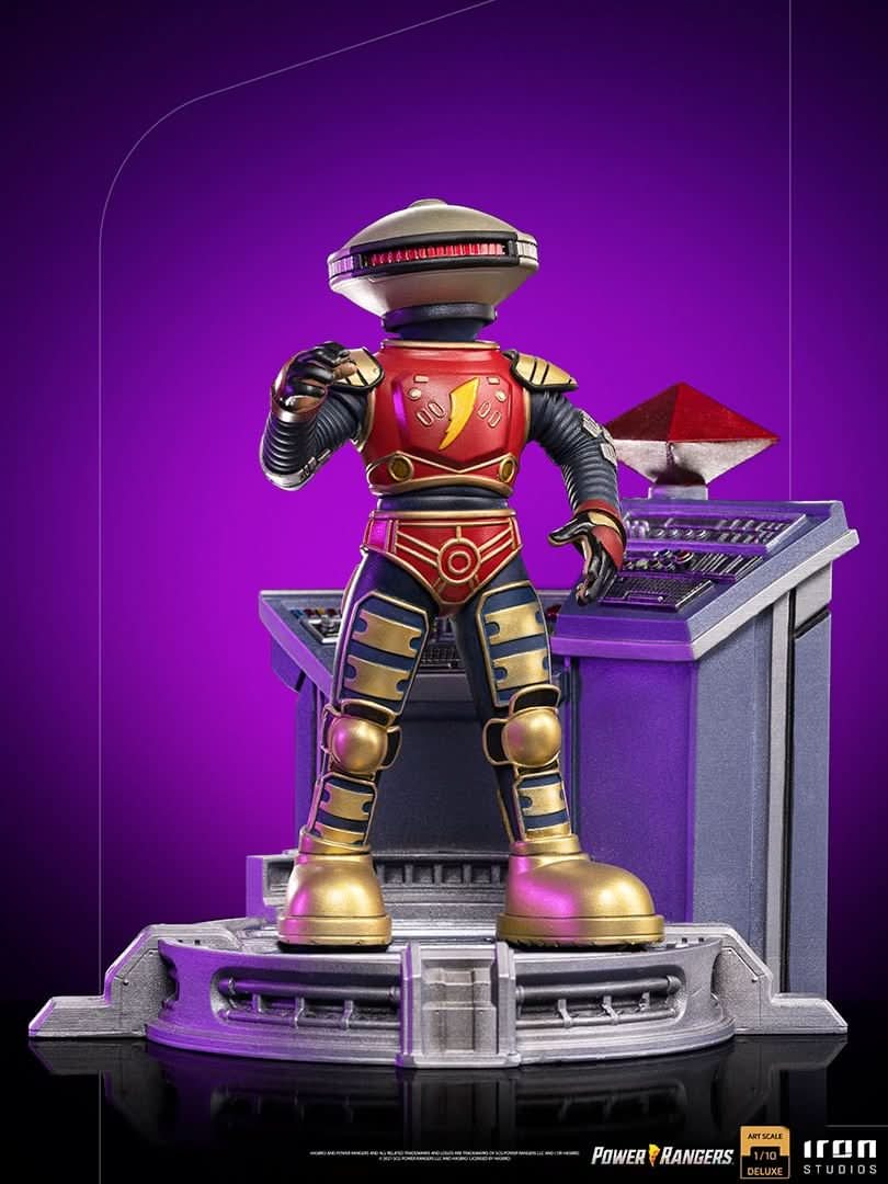 Statue Alpha 5 Deluxe - Mighty Morphin Power Rangers - Art Scale 1/10