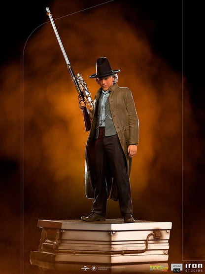 Doc Brown Statue - Back to the Future III - Art Scale 1/10