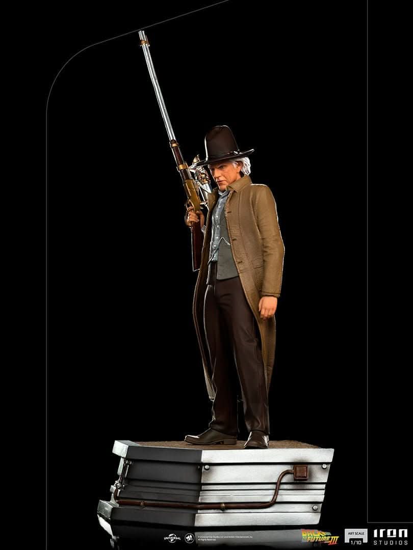 Doc Brown Statue - Back to the Future III - Art Scale 1/10