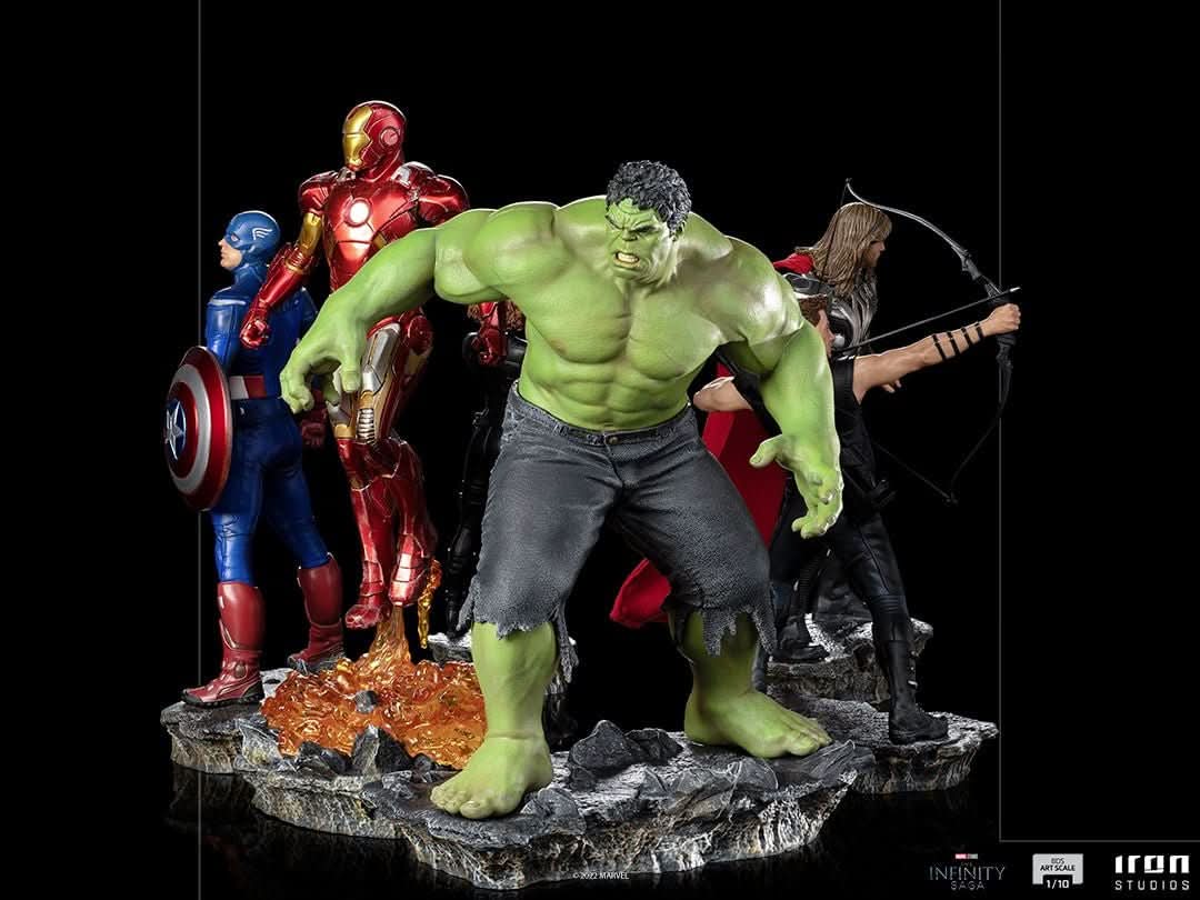 Statue Hulk (Schlacht von New York) - The Infinity Saga - BDS Art Scale 1/10