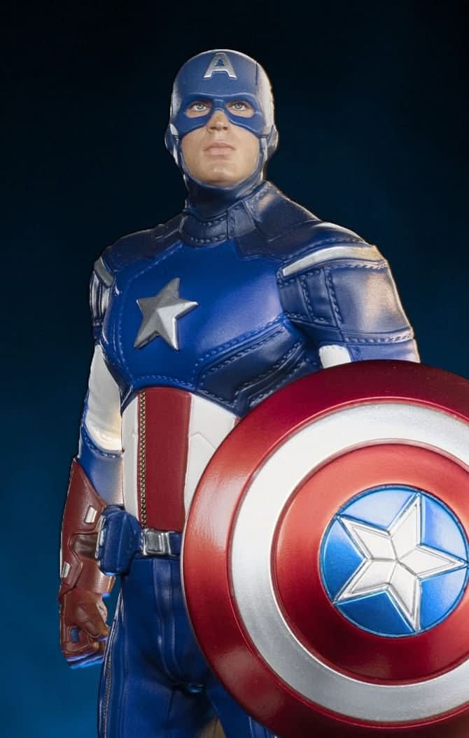 Statue Captain America (Schlacht um New York) - The Infinity Saga - BDS Art Scale 1/10