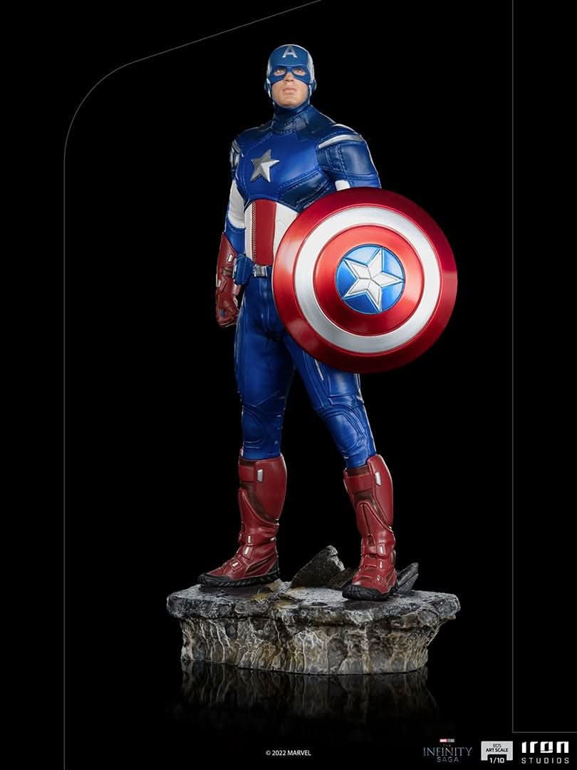 Statue Captain America (Schlacht um New York) - The Infinity Saga - BDS Art Scale 1/10
