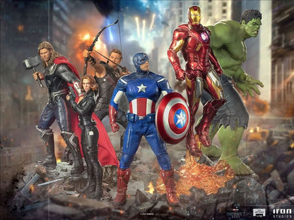 Statue Captain America (Schlacht um New York) - The Infinity Saga - BDS Art Scale 1/10
