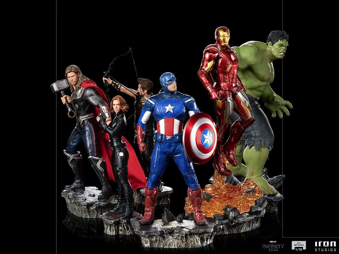 Statue Captain America (Schlacht um New York) - The Infinity Saga - BDS Art Scale 1/10