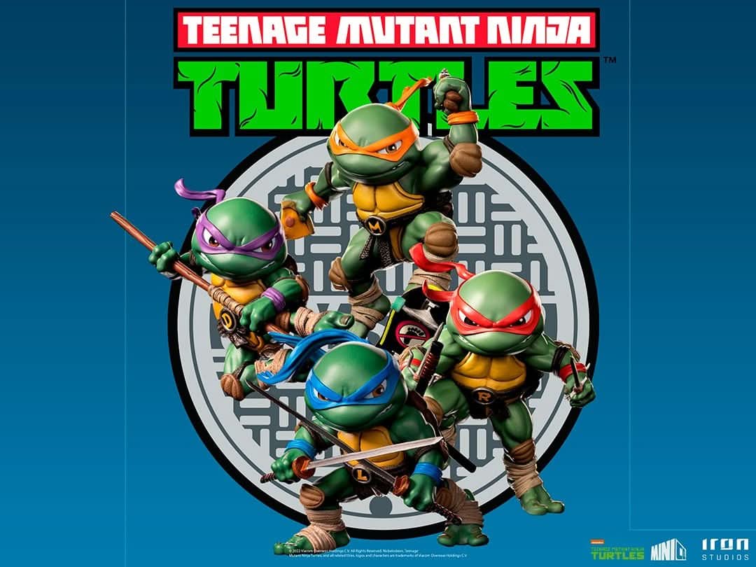 Michelangelo Figurine - Teenage Mutant Ninja Turtles - Mini Co.