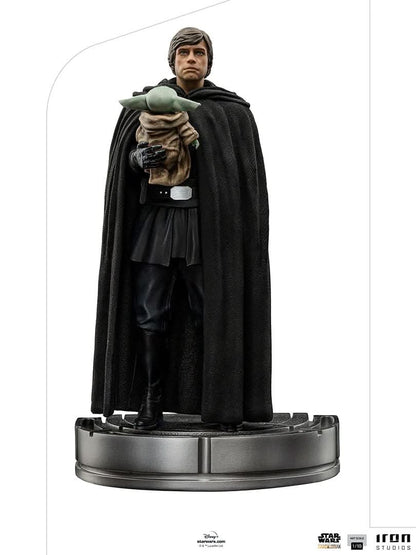 Statue Luke Skywalker and Grogu - Star Wars: The Mandalorian - Art Scale 1/10