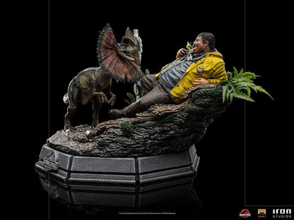 Dennis Nedry Statue - Jurassic Park - Art Scale 1/10 - Jurassic World