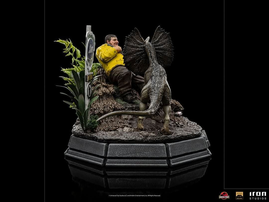 Dennis Nedry Statue - Jurassic Park - Art Scale 1/10 - Jurassic World