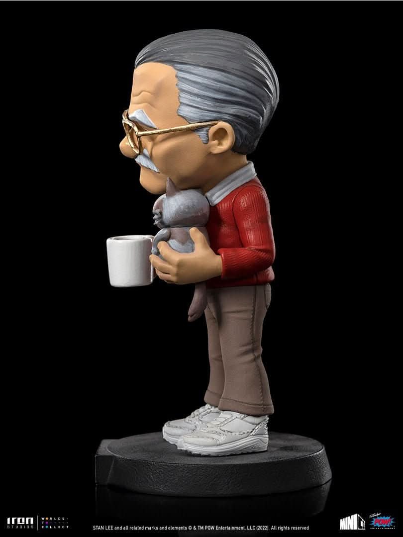 Stan Lee with Grumpy Cat Figure - Pow - Mini Co. - Spider-Man
