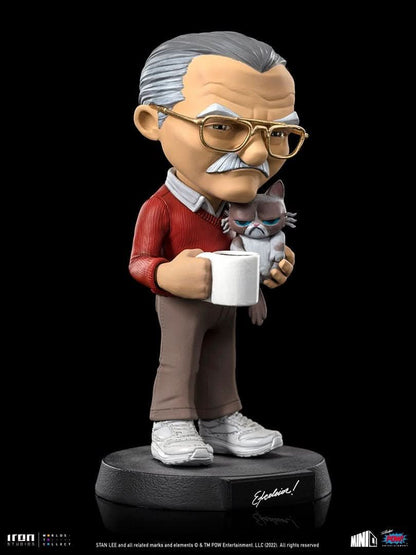 Stan Lee with Grumpy Cat Figure - Pow - Mini Co. - Spider-Man