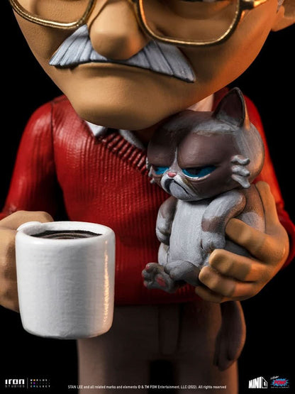 Stan Lee with Grumpy Cat Figure - Pow - Mini Co. - Spider-Man