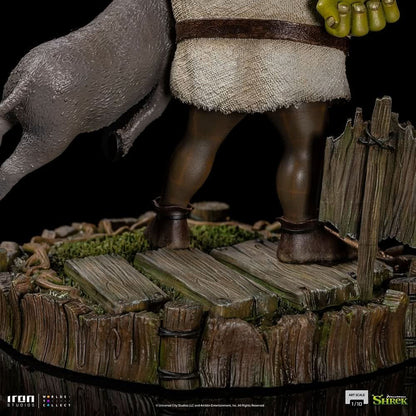 Shrek, Donkey, and The Gingerbread Man Statue - Shrek - Art Scale 1/10