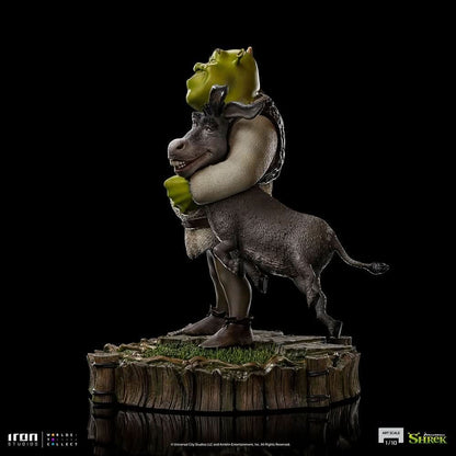 Shrek, Donkey, and The Gingerbread Man Statue - Shrek - Art Scale 1/10