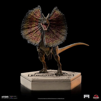 Dilophosaurus Statue - Jurassic Park - Icons - Jurassic World