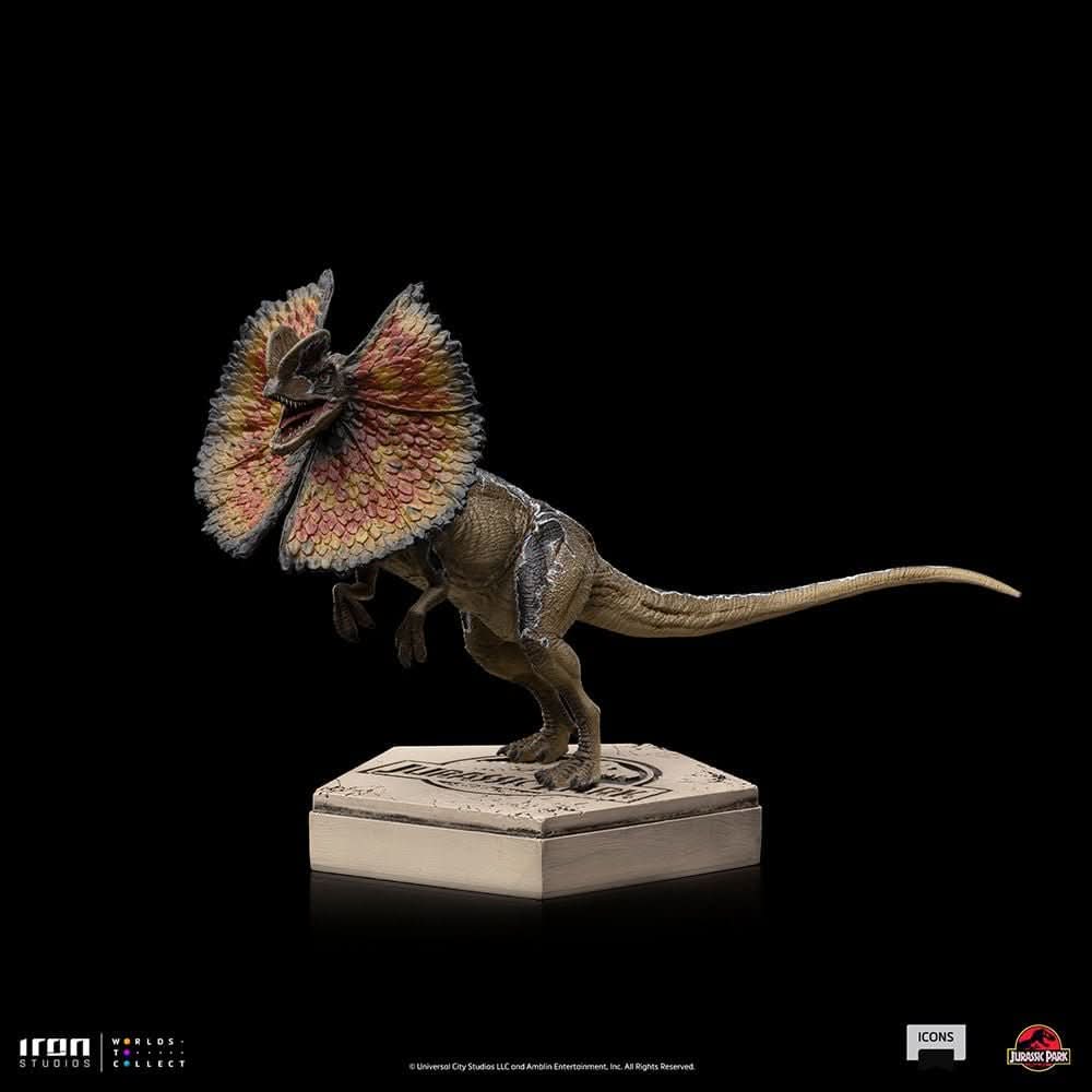 Dilophosaurus Statue - Jurassic Park - Icons - Jurassic World