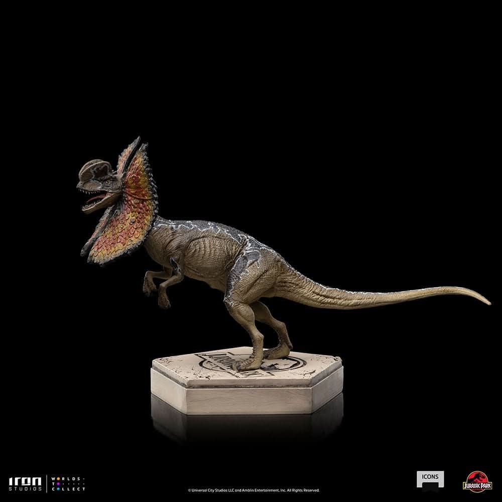 Dilophosaurus Statue - Jurassic Park - Icons - Jurassic World