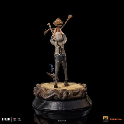 Statue Geppetto & Pinocchio Deluxe (Signed Version) - Pinocchio - Art Scale 1/10