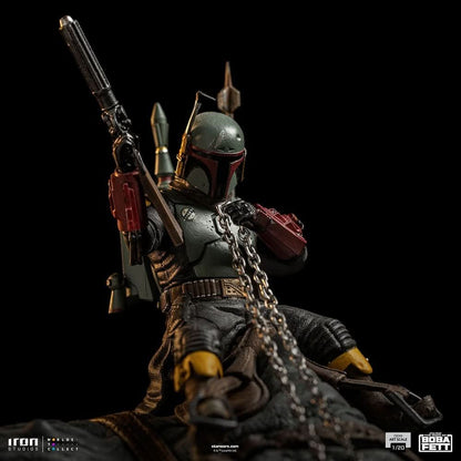 Statue Boba Fett and Rancor - Star Wars: The Book of Boba Fett - Demi Art Scale 1/20