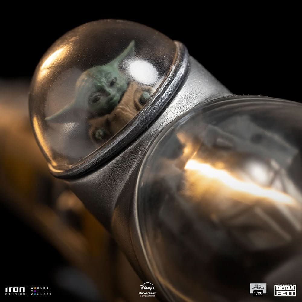Mando's N-1 Starfighter Statue - Star Wars: The Book of Boba Fett - Demi Art Scale 1/20 - The Mandalorian