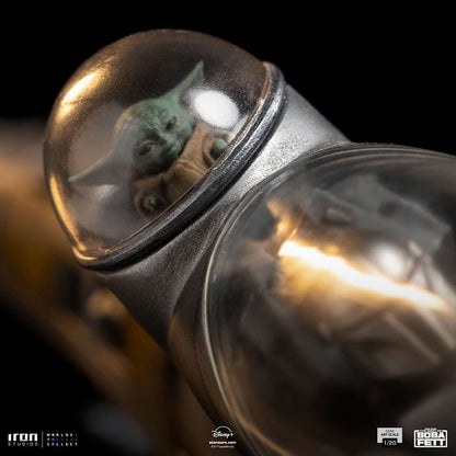 Mando's N-1 Starfighter Statue - Star Wars: The Book of Boba Fett - Demi Art Scale 1/20 - The Mandalorian