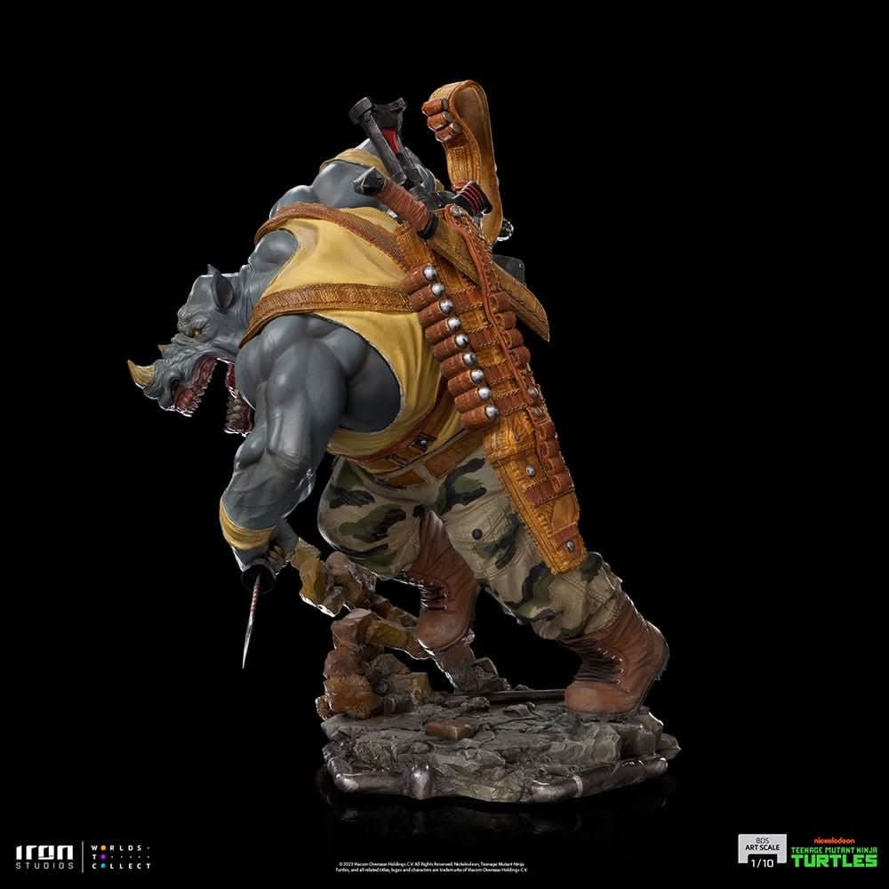 Statue Rocksteady - Teenage Mutant Ninja Turtles - BDS Art Scale 1/10