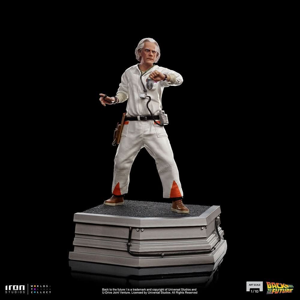 Statue Doc Brown - Back to the Future - Art Scale 1/10