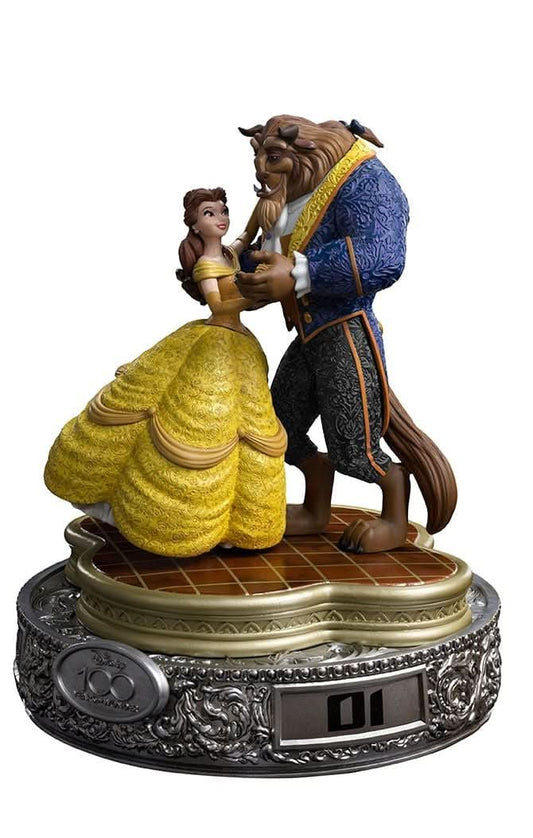 Statue Die Schöne und das Biest 100 Jahre Version - Disney 100. Jubiläum - Die Schöne und das Biest - Art Scale 1/10