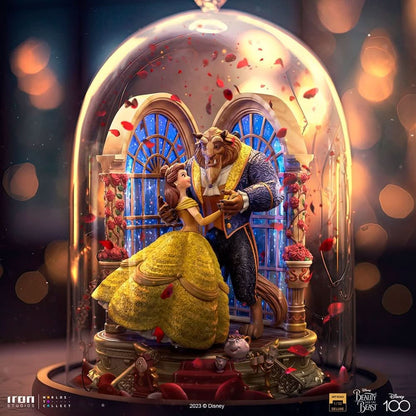 Statue Beauty and The Beast Deluxe - Disney 100th - Beauty and The Beast - Art Scale 1/10 - Disney Classics