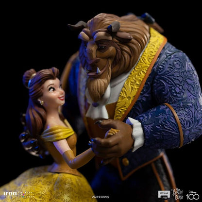 Statue Beauty and The Beast - Disney 100th - Beauty and The Beast - Art Scale 1/10 - Disney Classics