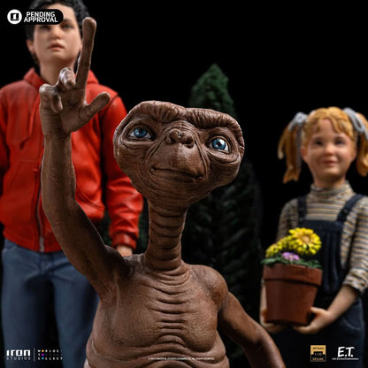 Statue E.T. Elliot and Gertie Deluxe - E.T. The Extra-Terrestrial - Art Scale 1/10