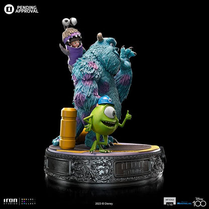 Statue Monsters Inc. Diorama 100 Years Version - Disney 100th - Monsters Inc. - Art Scale 1/10 - Disney Classics