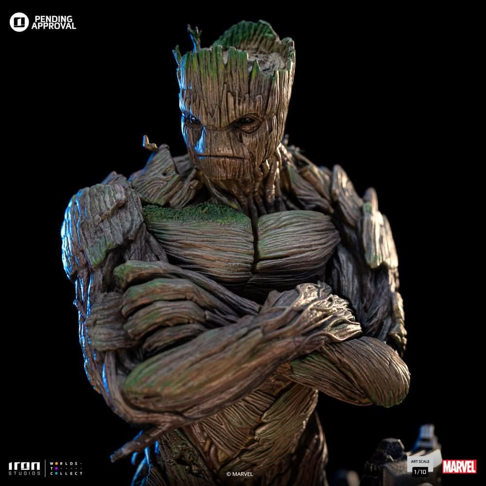 Groot Statue - Guardians of the Galaxy 3 - Art Scale 1/10