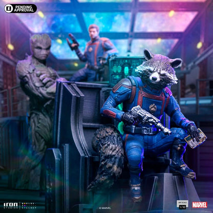 Rocket Raccoon Statue - Guardians of the Galaxy 3 - Art Scale 1/10