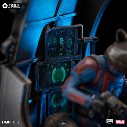 Rocket Raccoon Statue - Guardians of the Galaxy 3 - Art Scale 1/10