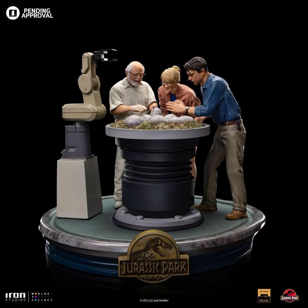 Dino Hatching Deluxe Statue - Jurassic Park - Art Scale 1/10