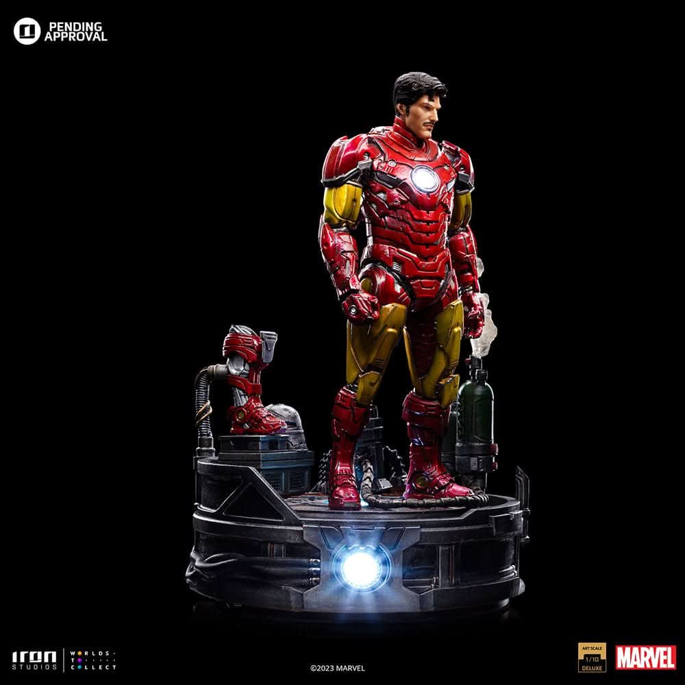 Iron Man Unleashed Statue - Marvel Comics - Art Scale 1/10