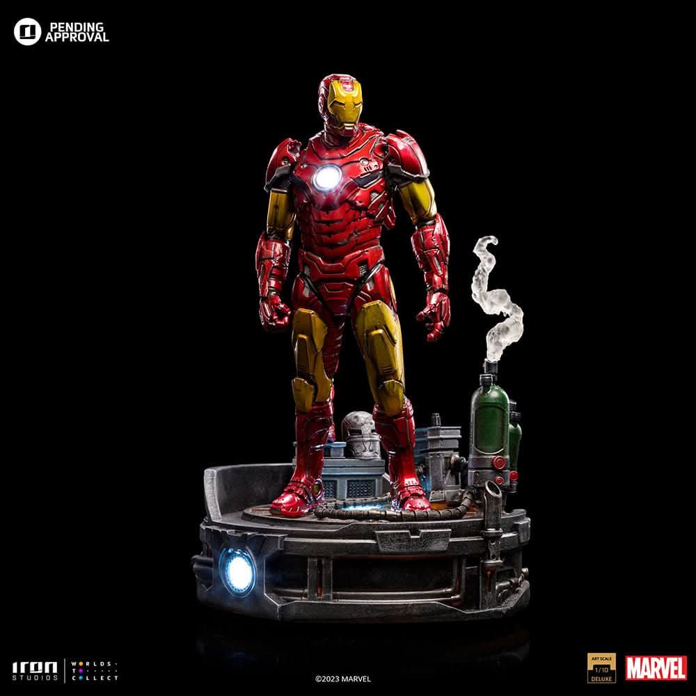 Iron Man Unleashed Statue - Marvel Comics - Art Scale 1/10